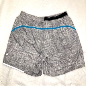 Lululemon Men’s Surge Shorts 7” Lined Pattern L